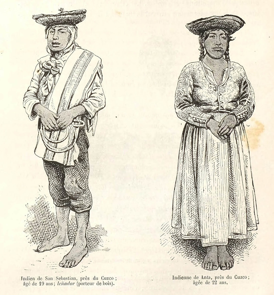 Abbildung aus dem Buch „Péru et Bolivie", Quelle: ÖNB 