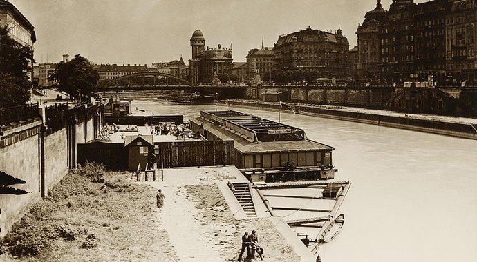 Die ehemaligen Bäder am Donaukanal