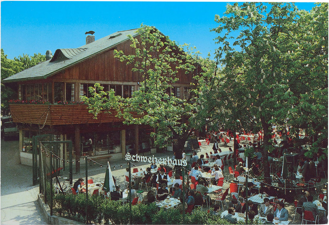 Ansichtskarte vom Schweizerhaus, 1980er Jahre, Wien Museum 