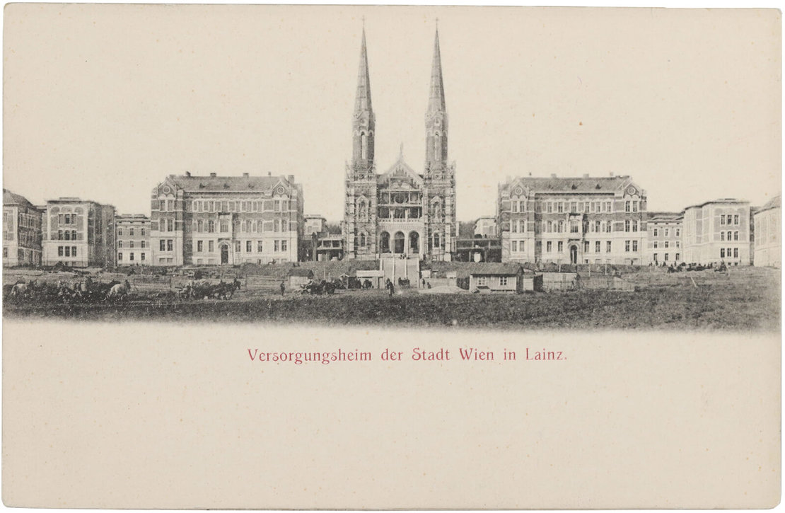 Versorgungsheim der Stadt Wien in Lainz, vor 1905, Wien Museum 