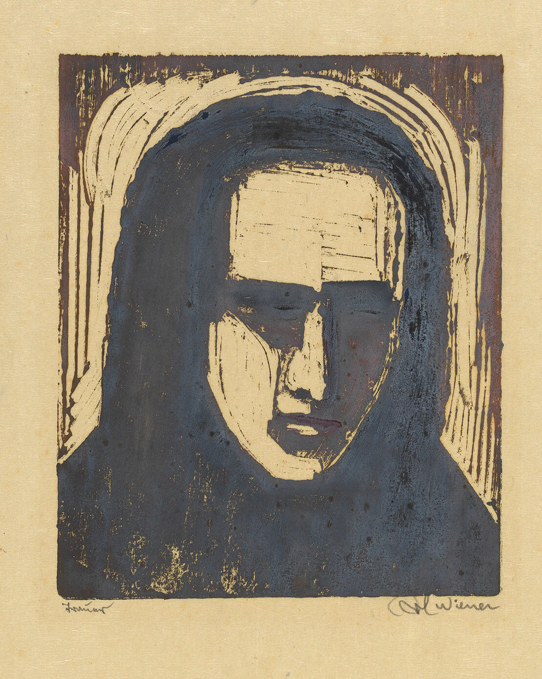 Karl Wiener: „Trauer“, um 1930, Wien Museum 