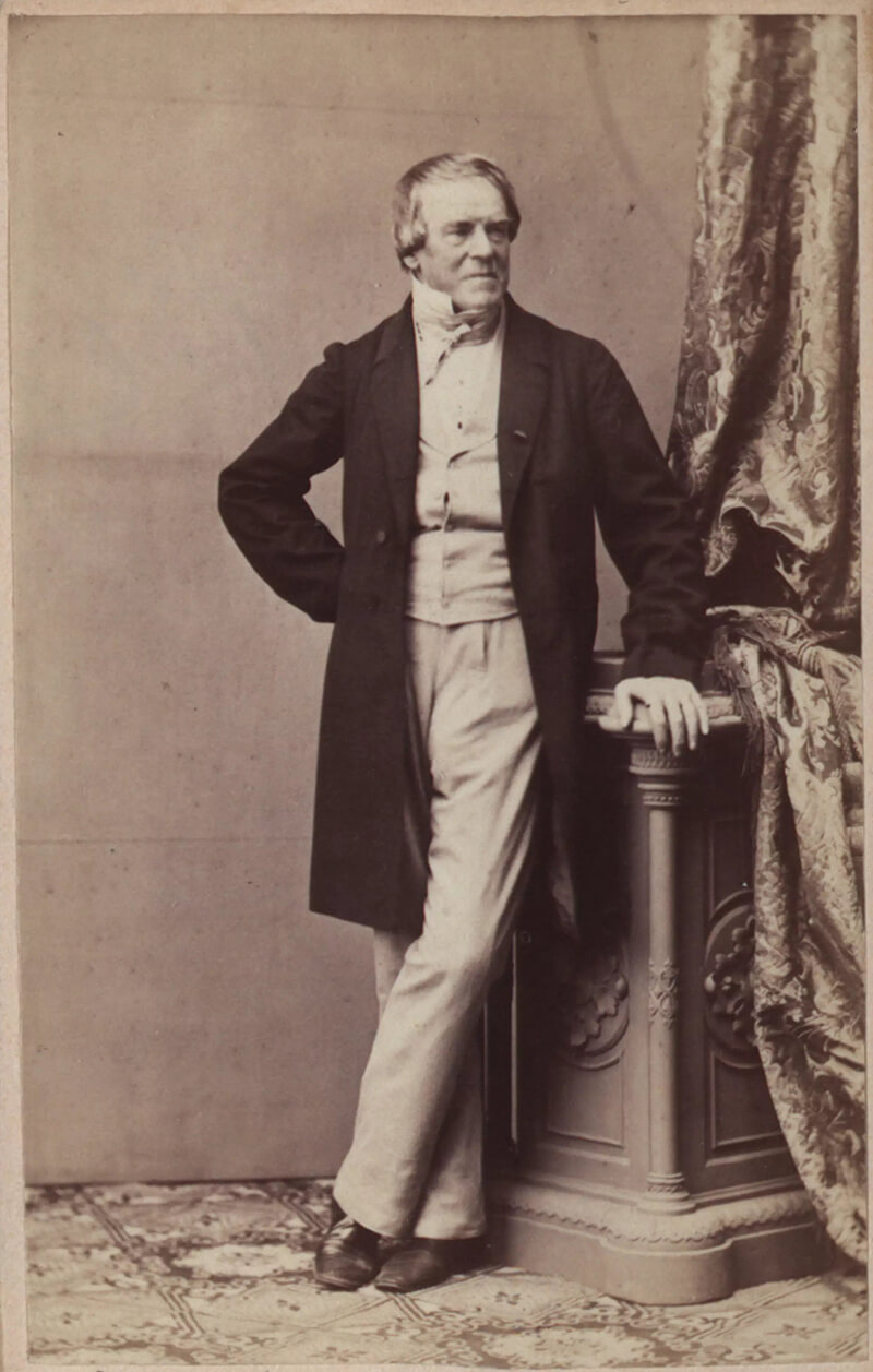 Leopold Kupelwieser, Fotografie von Ludwig Angerer, um 1860, Wien Museum 