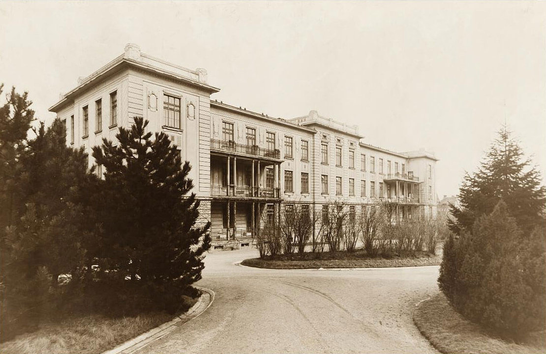 Zentralkinderheim der Stadt Wien (Semmelweis-Frauenklinik) - Wöchnerinnenhaus, Foto: Fritz Sauer, um 1926, Wien Museum 