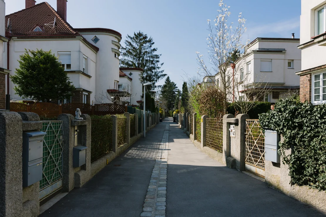 Blick in den Lucasweg, Foto: Elodie Grethen  