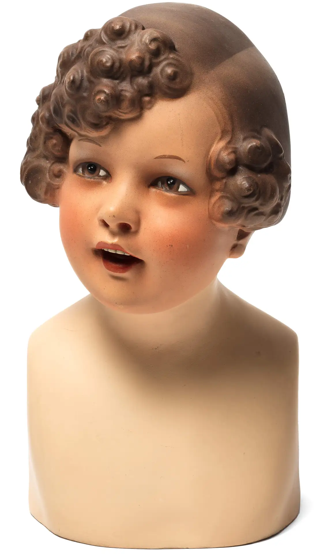 Schaufensterbüste mit Bubikopffrisur, 1920er Jahre, Wien Museum, Inv.-Nr. 223606  