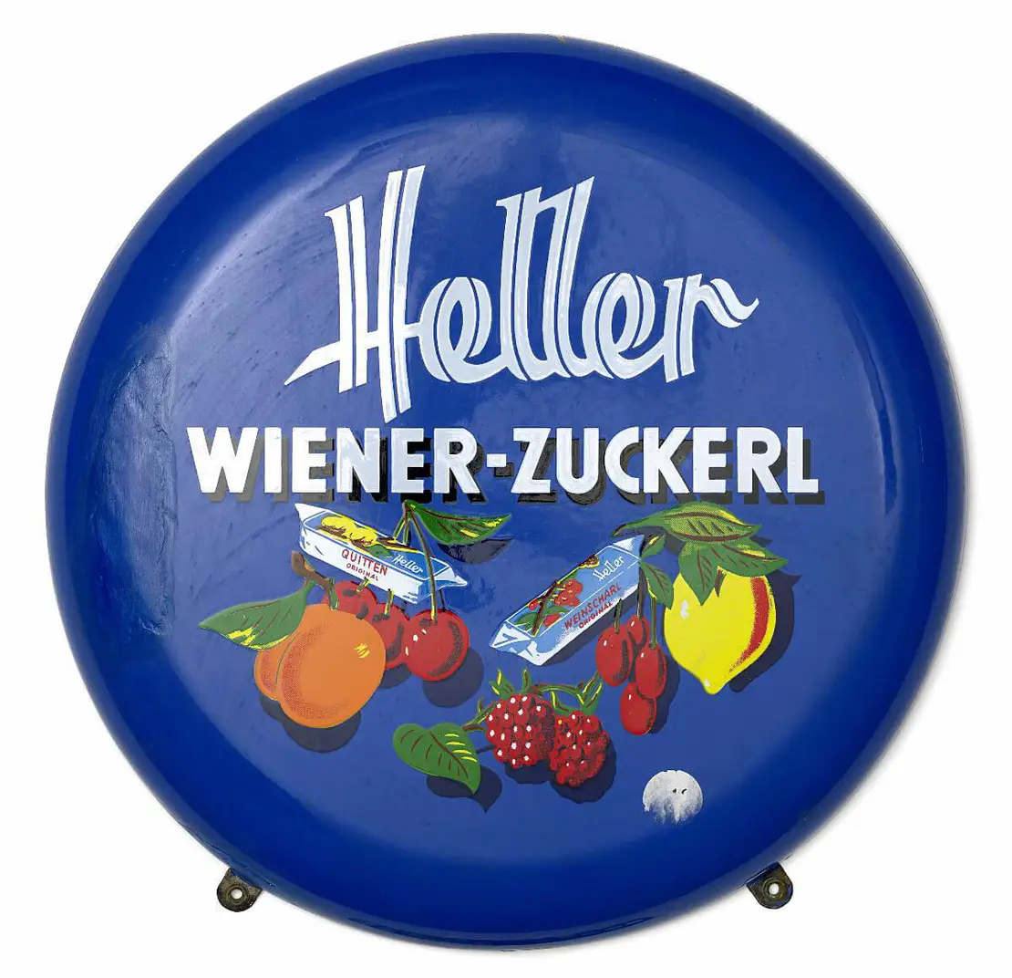 Werbeschild, 1950er Jahre, Wien Museum