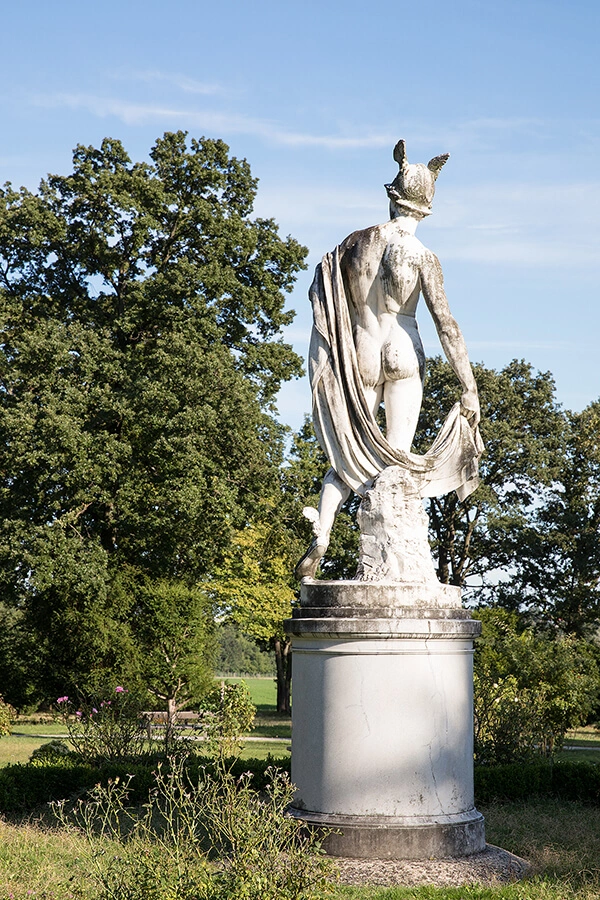 Die Hermes-Statue des Berliner Bildhauers Ernst Herter, Foto: Lisa Rastl/Wien Museum