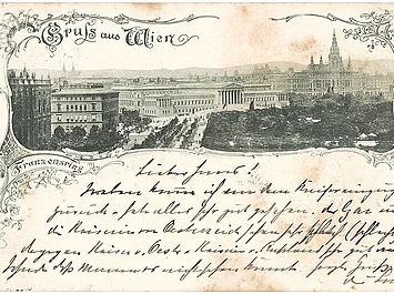 Eine Ansichtskarte mit kaiserlicher Überraschung