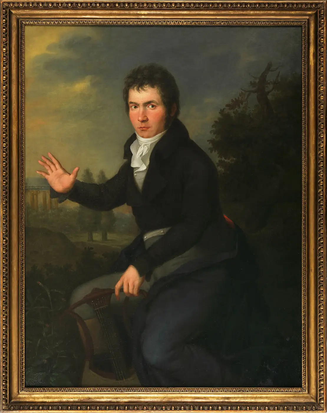 Joseph Willibrord Mähler: Ludwig van Beethoven, 1804/05, Öl auf Leinwand, Wien Museum, Inv.-Nr. 104650  