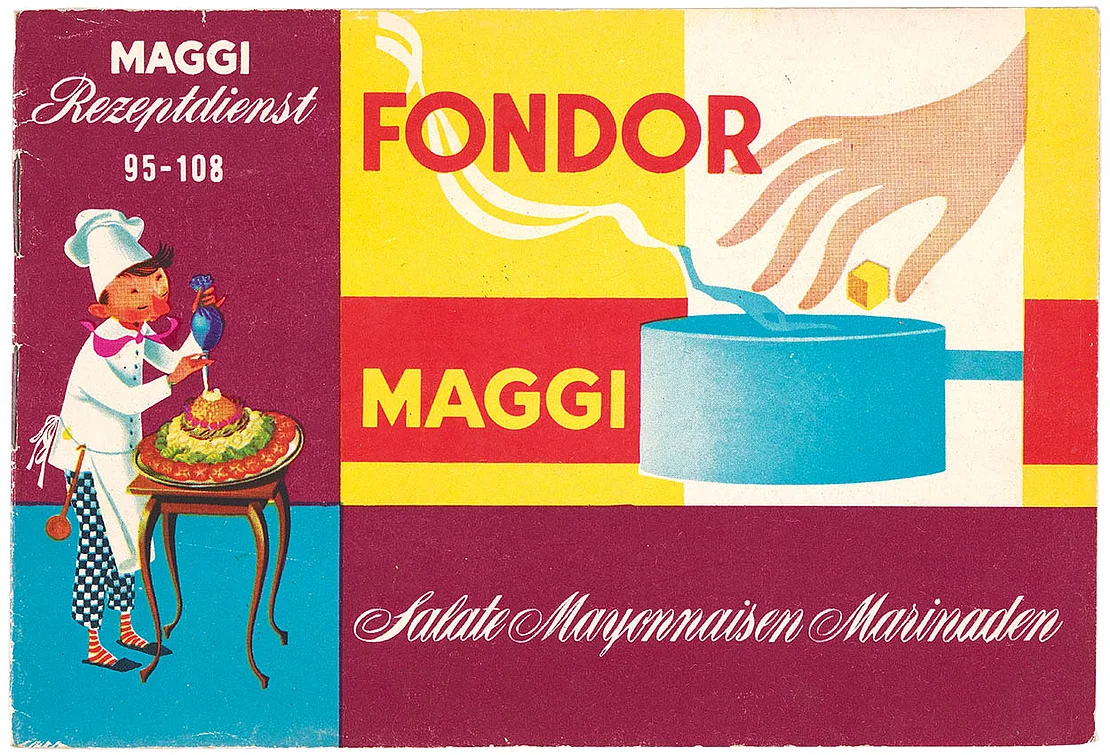 Rezeptbroschüre Maggi Fondor, 1950er Jahre, Wien Museum, Inv.-Nr. 238309/2  