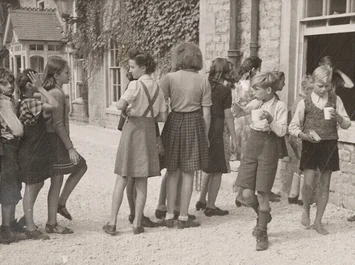 Erholungsaufenthalte für Wiener Kinder in England