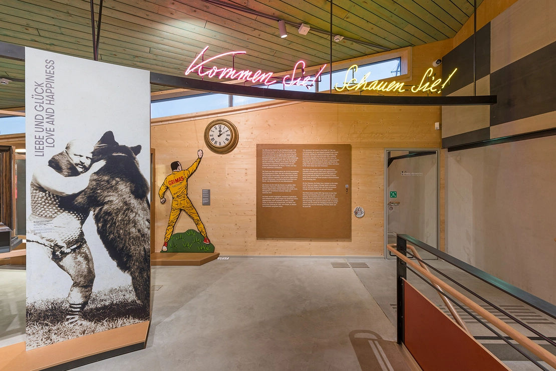 Blick in den Ausstellungsbereich, Foto: Klaus Pichler