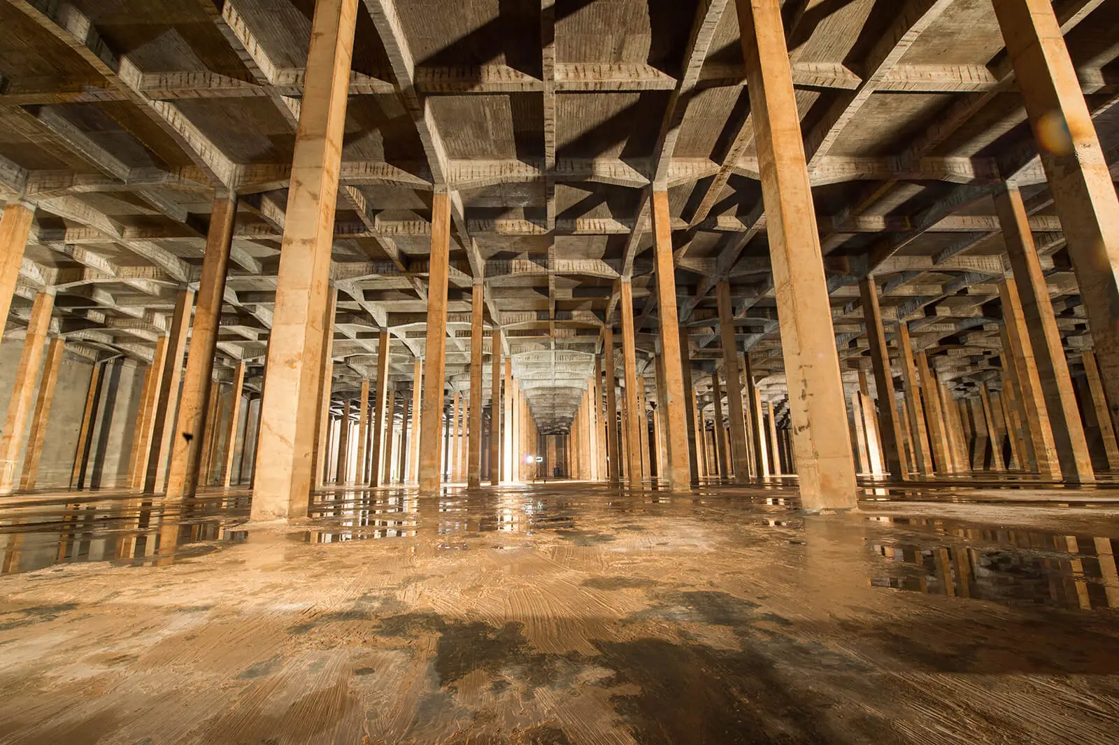 Behälter Neusiedl bei der „Abkehr“, Archiv Wiener Wasser  