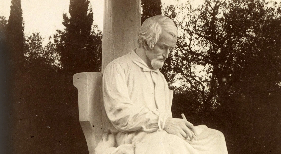 Louis Hasselrijs: Heinrich Heine, 1892, (Ausschnitt), Rijksmuseum/Wikimedia Commons   