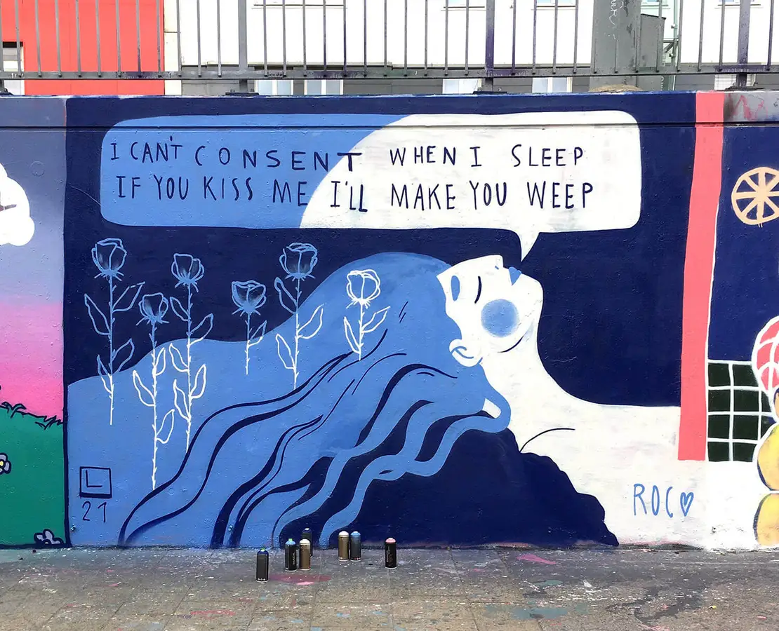 Linda Steiner: Dornröschen, Wien, 2021, Foto: Linda Steiner