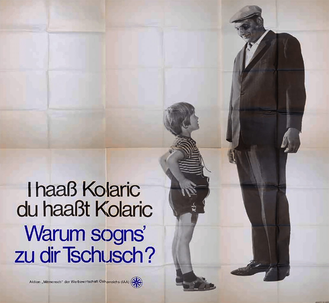 Das Kolaric-Plakat der Agentur Lintas, 1973, Wienbibliothek im Rathaus, Plakatsammlung P-40365 