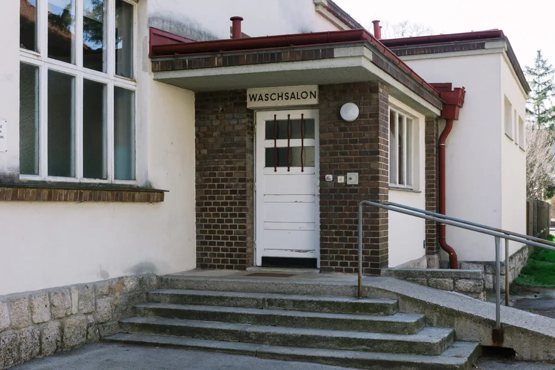 Städtischer Waschsalon, heute noch in Betrieb, Foto: Elodie Grethen  