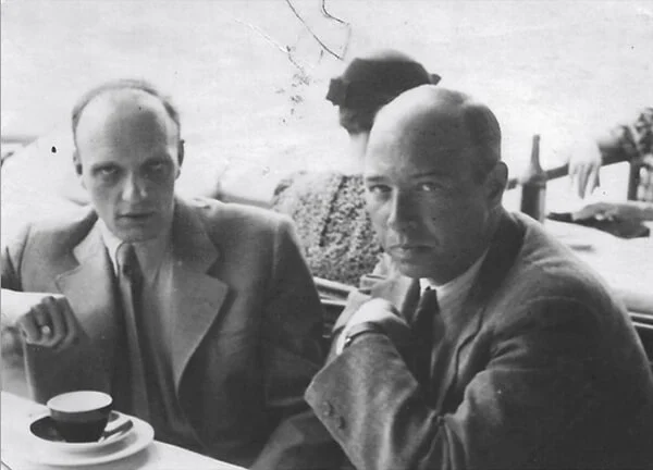 Leopold Kulcsar, Ilses erster Mann, und Willi Pollak, ihr Bruder, um 1930, Archiv Uli Rushby-Smith, London