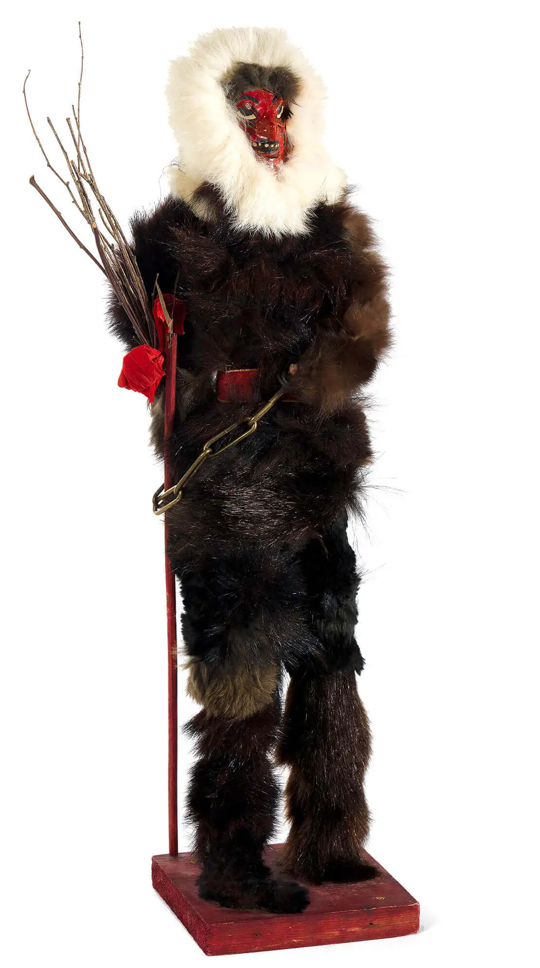 Krampusfigur vom Wiener Christkindlmarkt, vermutlich um 1930, Wien Museum