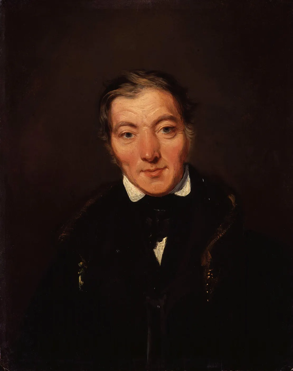Unternehmer mit sozialem Gewissen: Robert Owen, porträtiert von William Henry Brooke, National Portrait Gallery, Wikimedia Commons