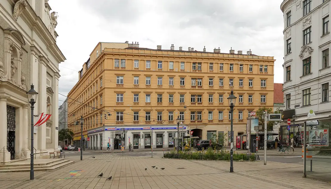 Das ehemalige „Grand Hôtel National“ in der Taborstraße 18, Foto: Benjamin von Radom