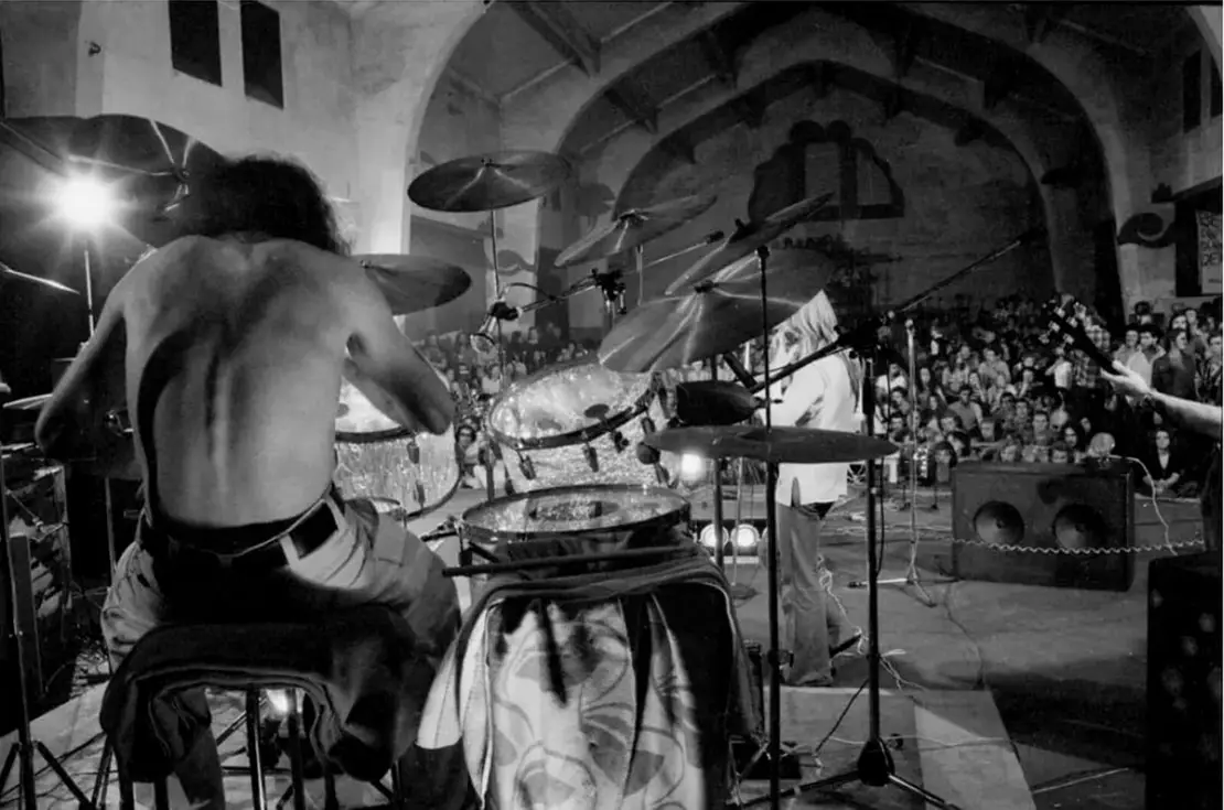 Besetzung der Arena: „Große Halle“, 29.06.1976, Foto: Heinz Riedler, Wien Museum, Inv.-Nr. 301366/8