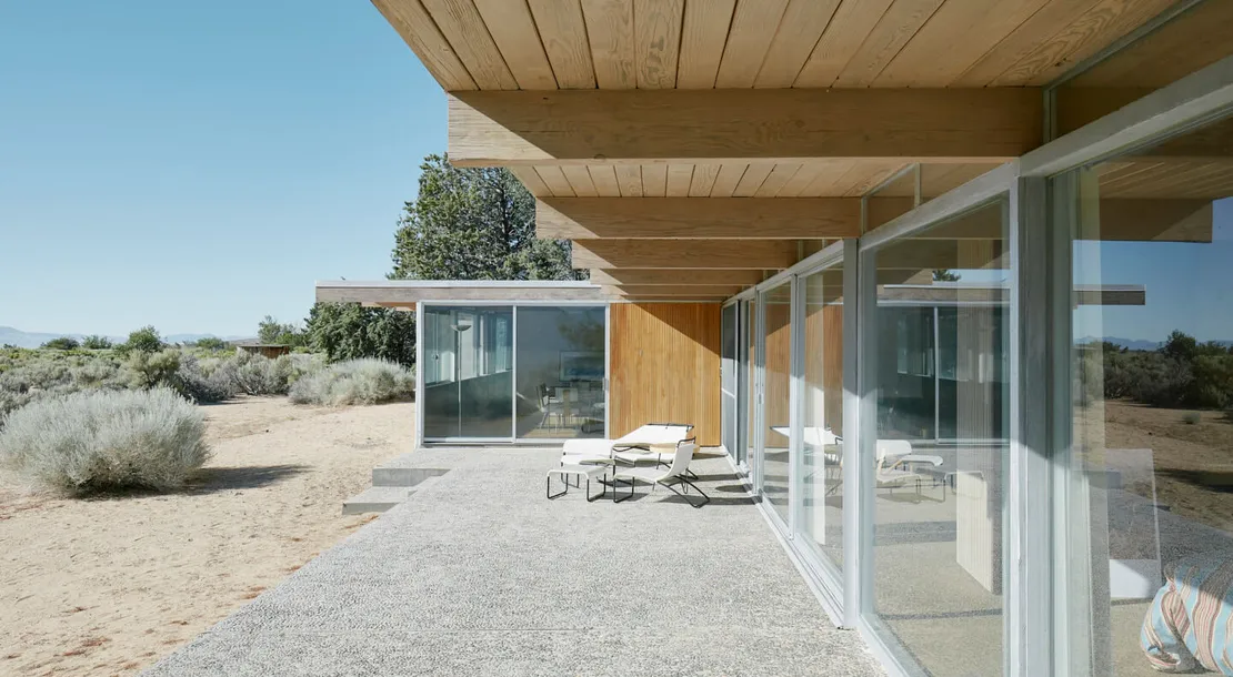 Richard Neutra: Oyler House, Lone Pine, Kalifornien, 1959. Foto © David Schreyer  