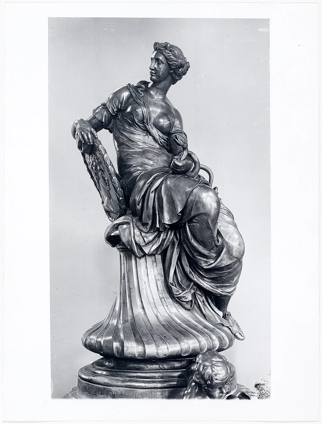 Providentia, Fotografie von Erwin Karl Meyer, um 1970, Wien Museum