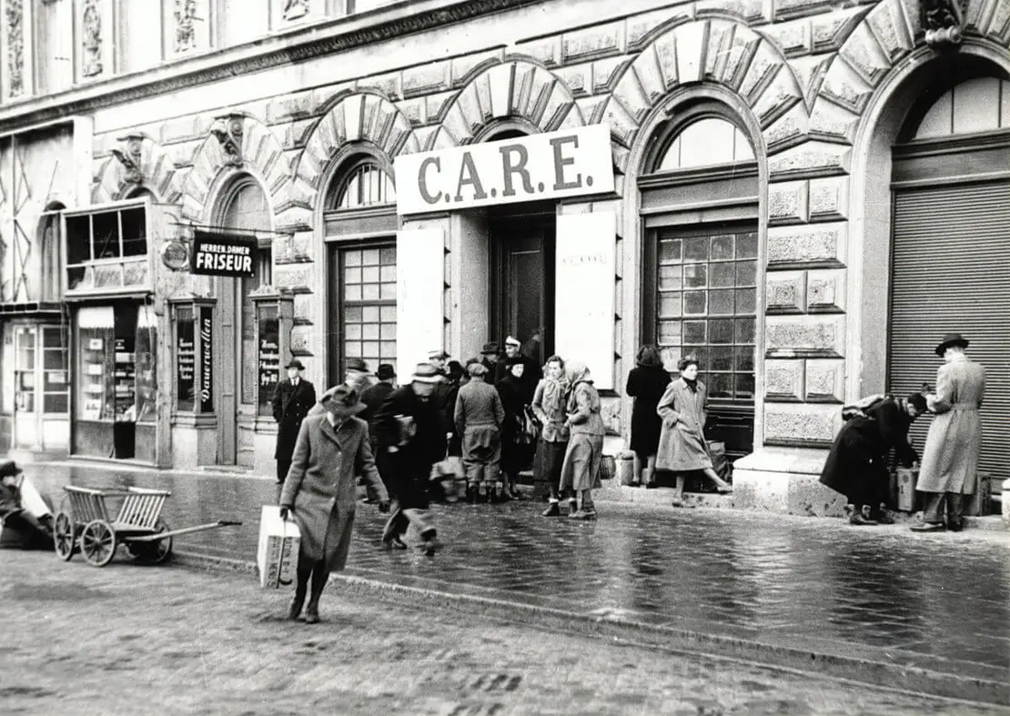 CARE-Ausgabestelle, 1947, Wien Museum  