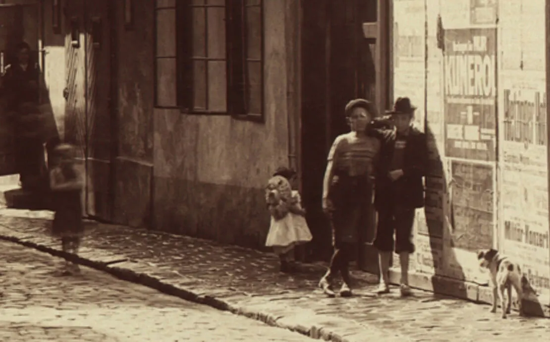 August Stauda: 6., Barnabitengasse 11-13 (Detail), um 1904, Wien Museum