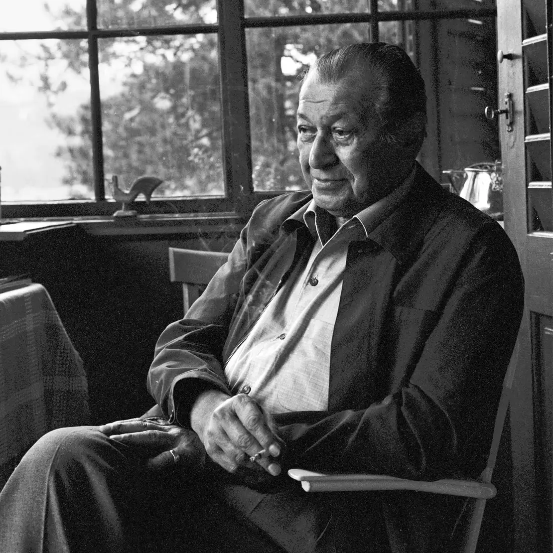 Barbara Pflaum: Friedrich Torberg, 1977. brandstaetter images / picturedesk.com  