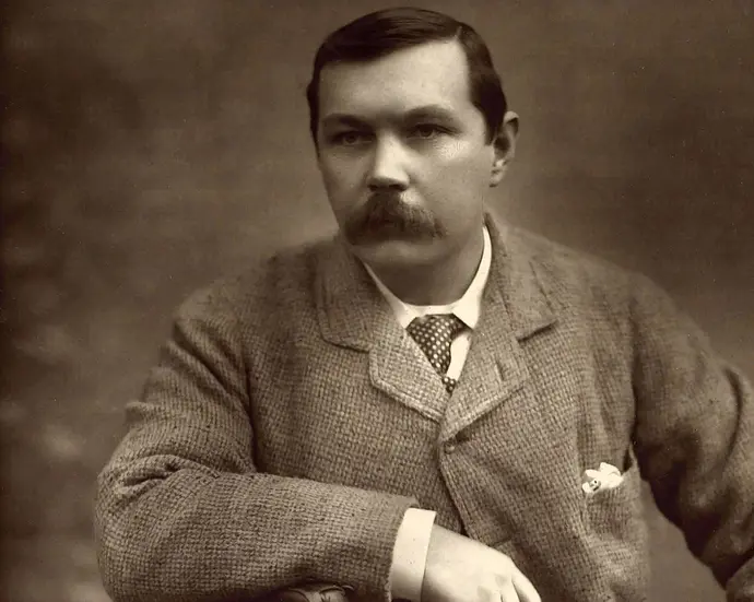 Rose Barraud: Arthur Conan Doyle, 1893, Wikimedia Commons