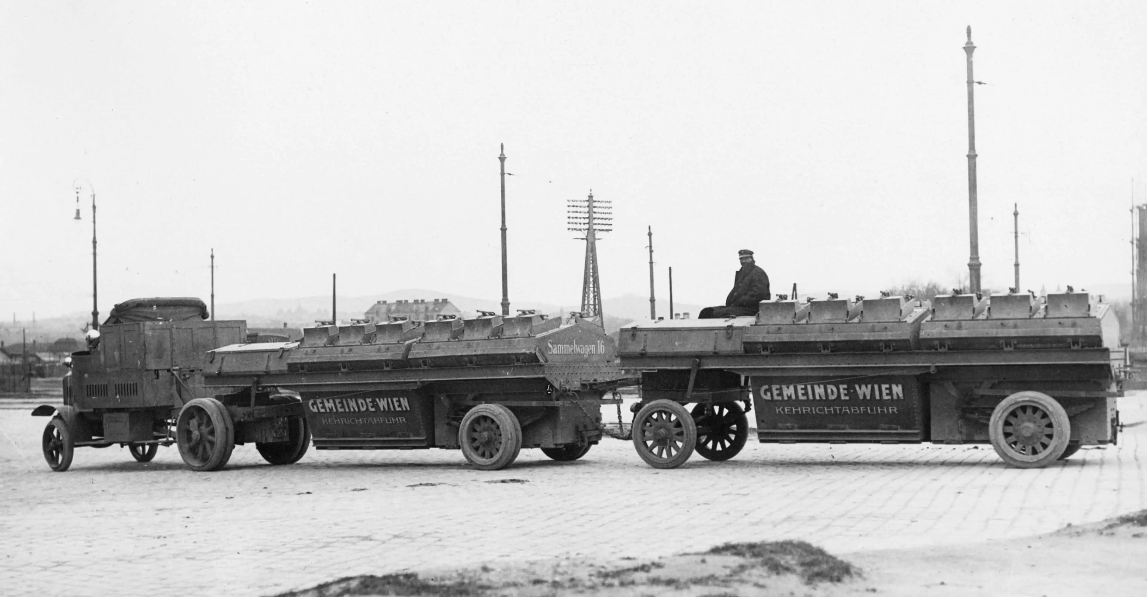 „Normalzug“, um 1925, Magistratsabteilung 48/Bildarchiv  