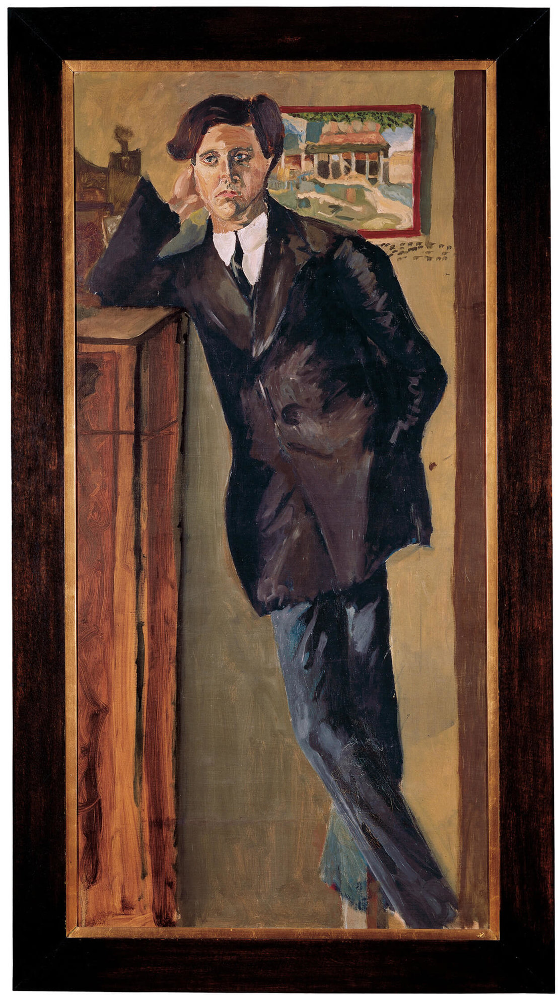 Arnold Schönberg: Alban Berg, 1910, Catalogue raisonné 84, Wien Museum, Inv.-Nr. 90524 