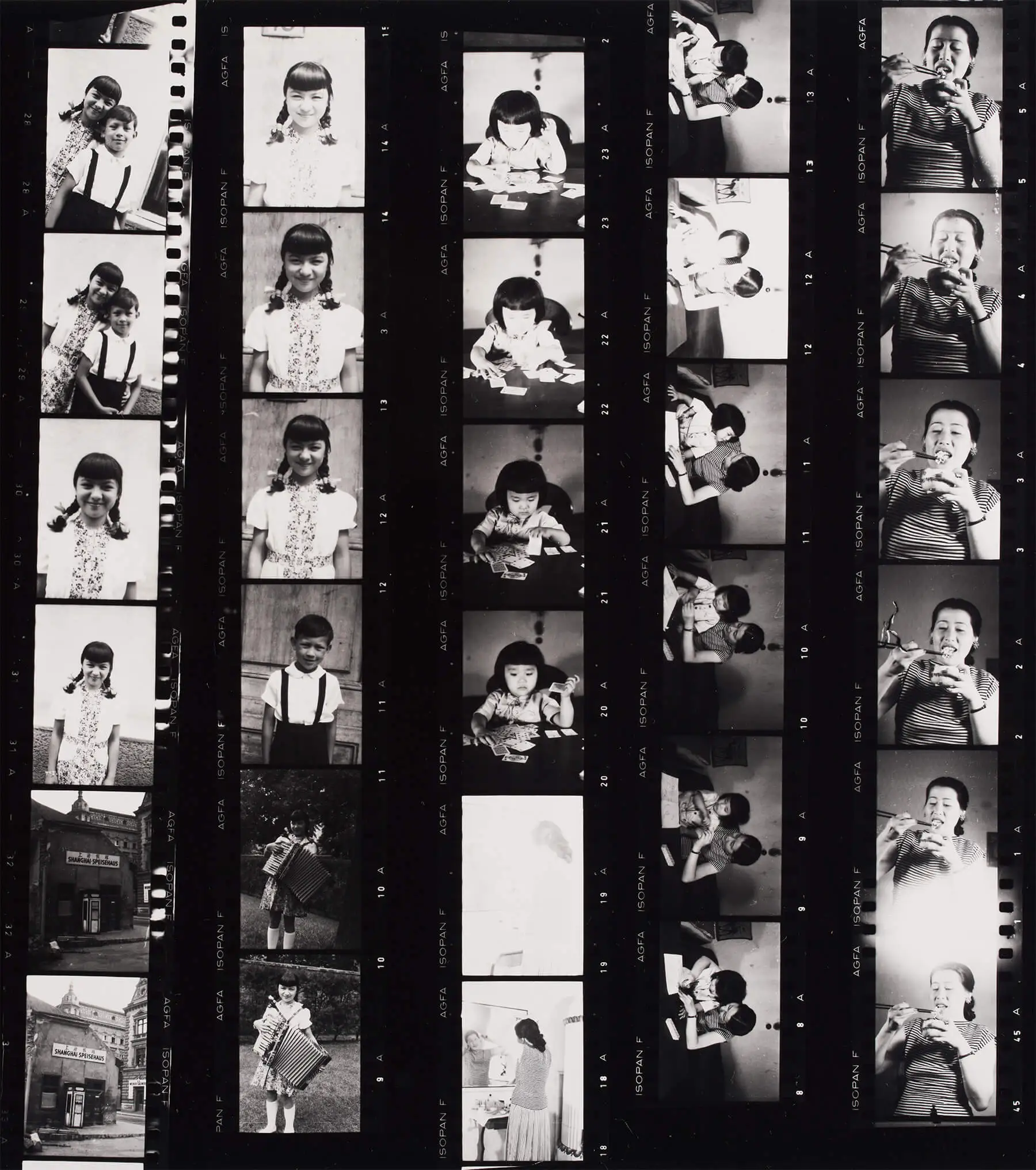 Fotoserie aufgenommen von Josef Strof über das Shanghai Speisehaus, für die Zeitschrift „Radio Wien“, 1948, Wien Museum, Inv.-Nr. 194523  