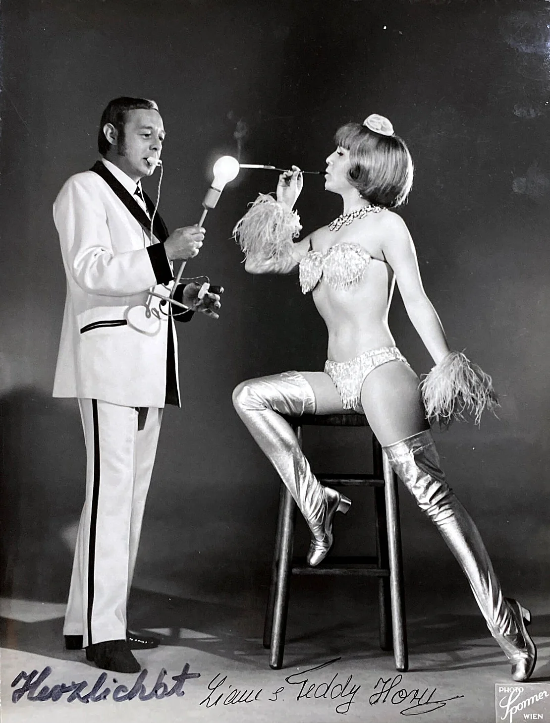 Promotionfoto, 1970er Jahre, Circus- und Clownmuseum Wien