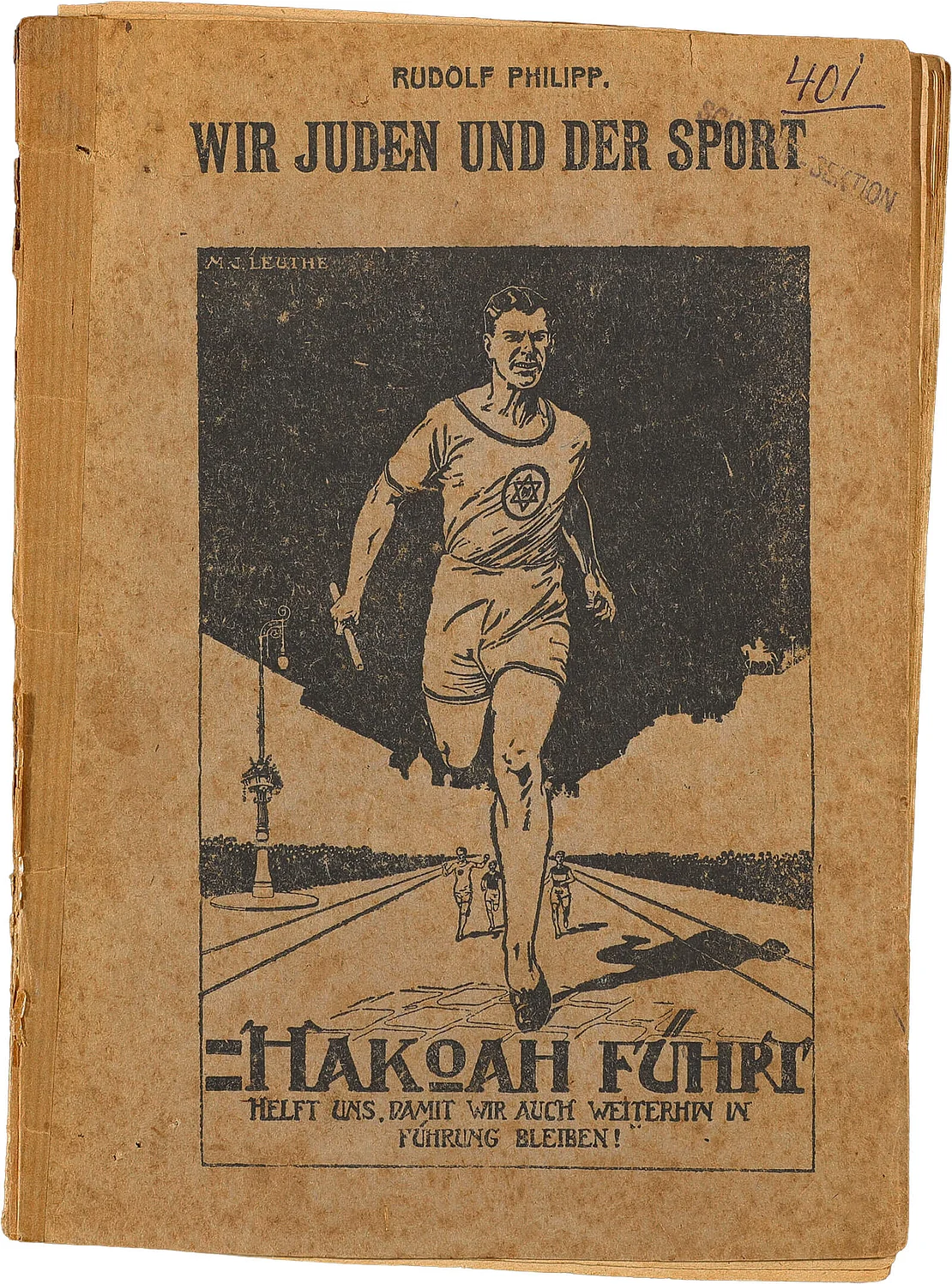 Rudolf Philipp, „Wir Juden und der Sport. Hakoah führt“, 1921, JMW, Inv. Nr. 15051  