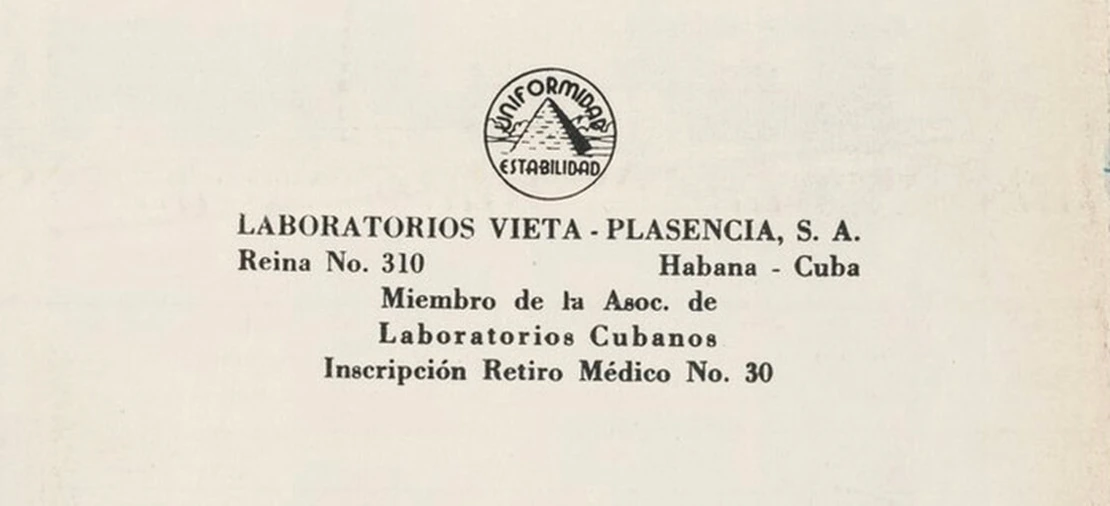 Signet des kubanischen Pharmakonzerns, Wellcome Collection  