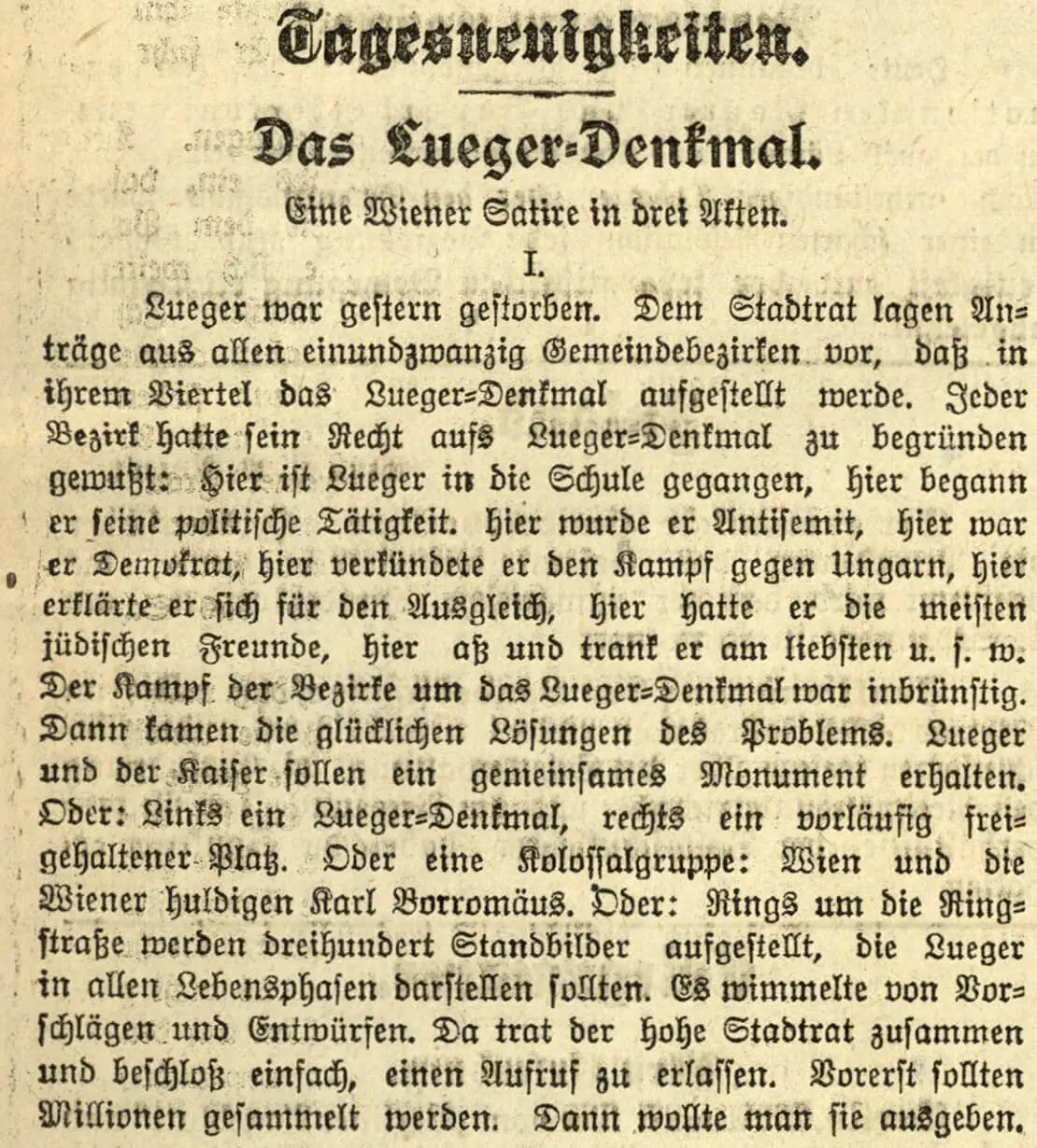 Aus der Arbeiter-Zeitung vom 28. August 1910, Quelle: ANNO/ÖNB