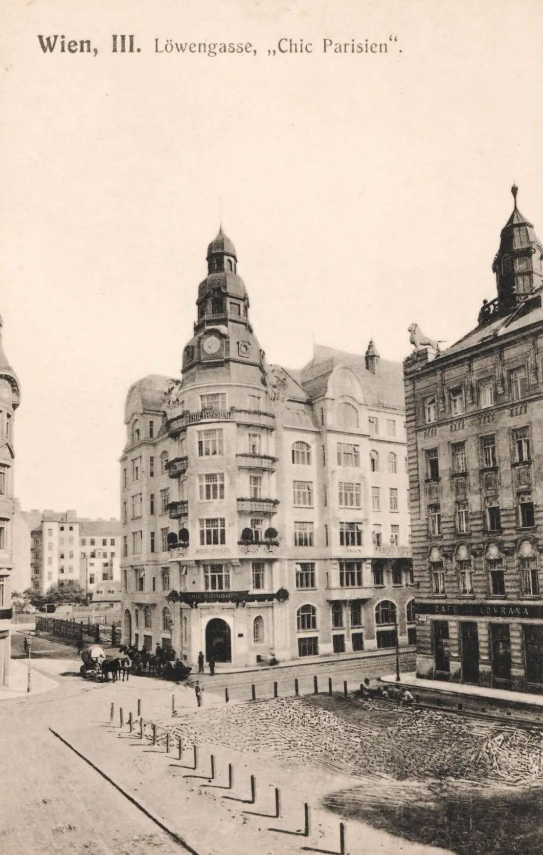 „Chic Parisien“, Ansichtskarte, um 1910, Sammlung Peter Payer  