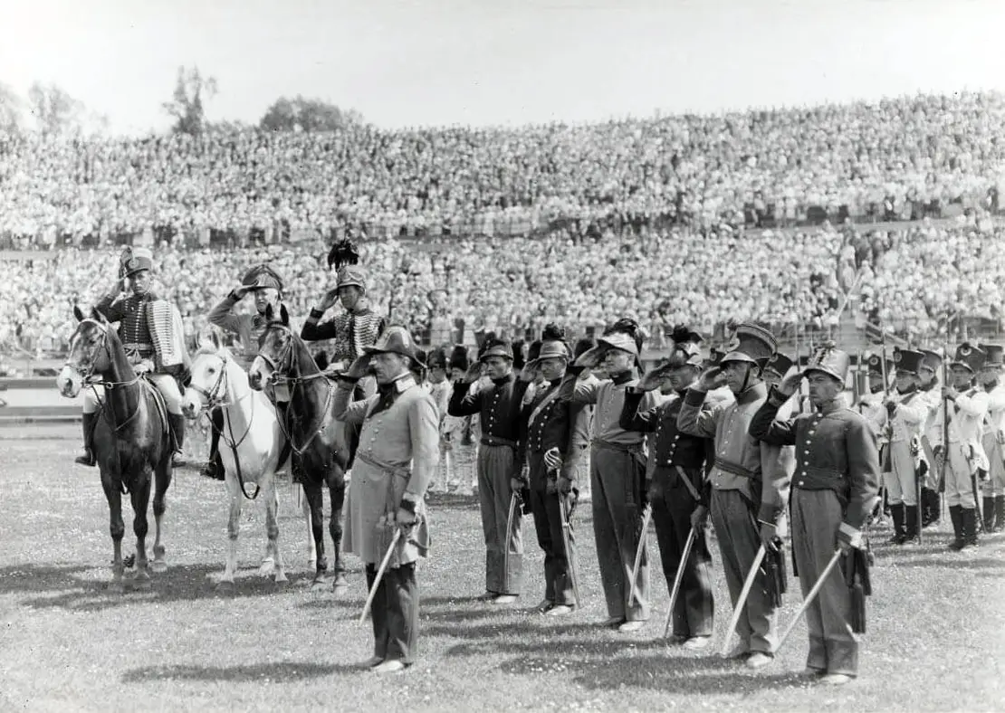 „Weihefestspiel“ im Praterstadion am 1. Mai 1934