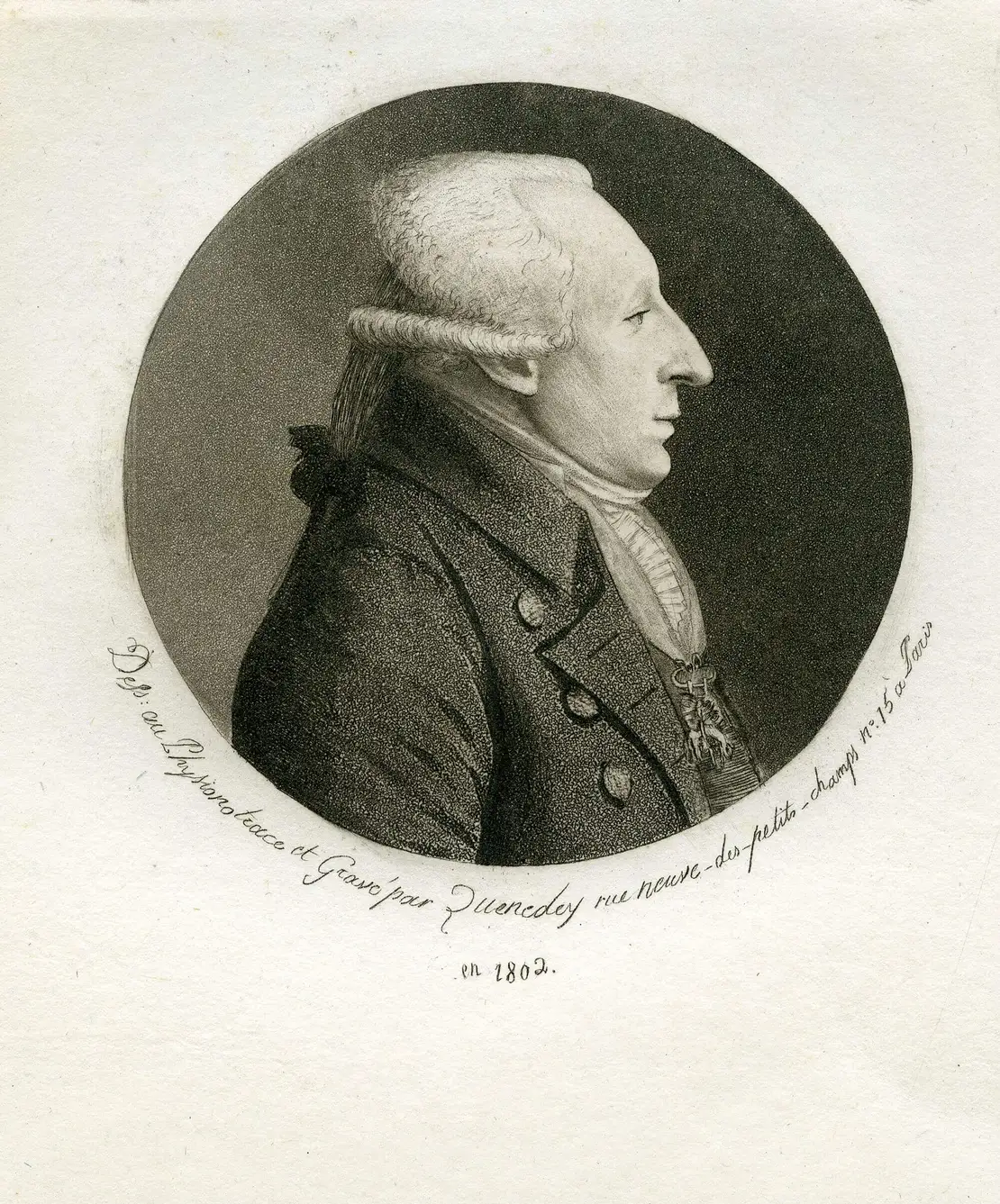 Arenberg im letzten Jahr seines Wiener Exils 1802. Er trägt den Orden vom Goldenen Vlies. © Arenbergarchiv Edingen/Enghien   