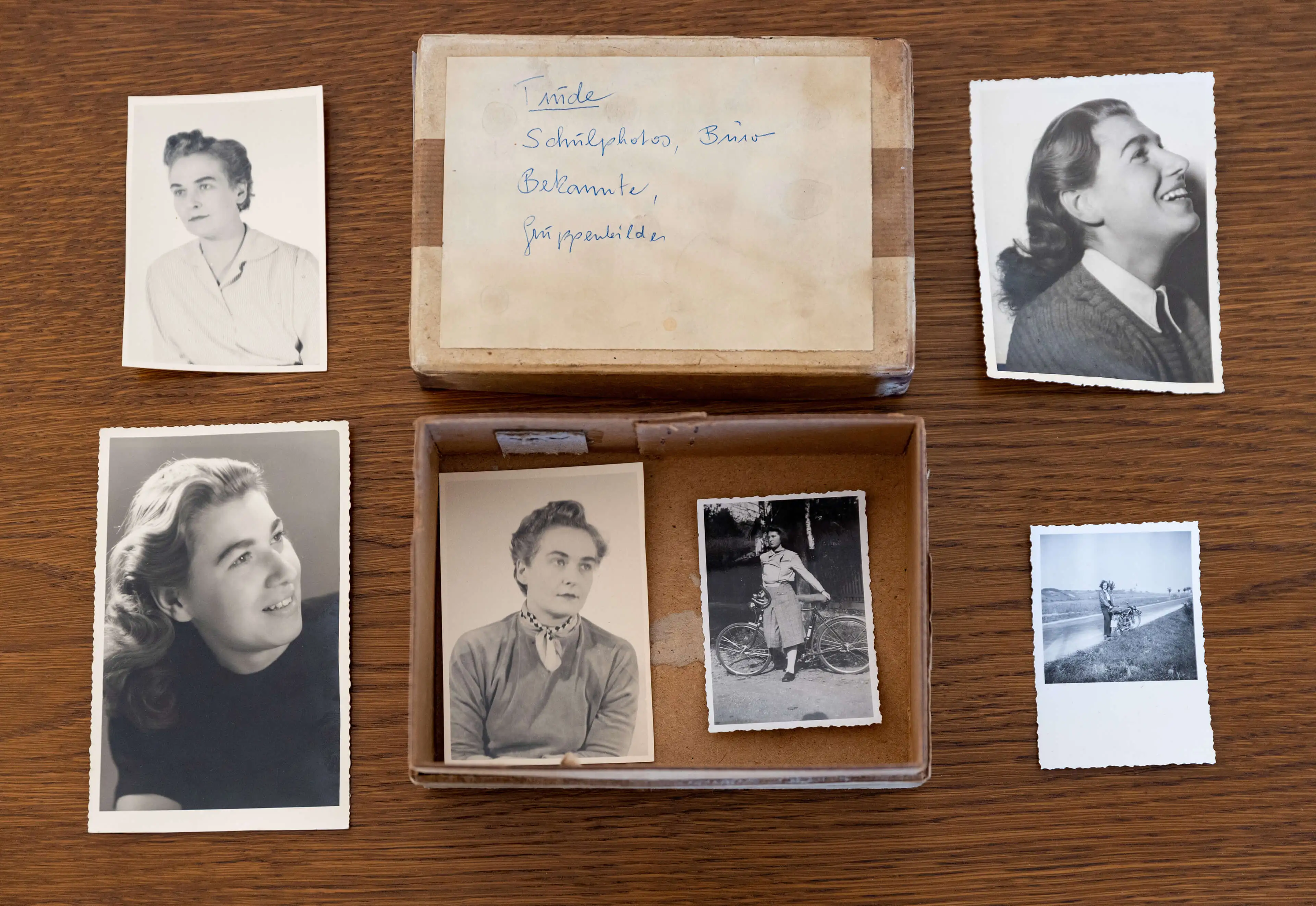 Porträts von Vera Ferra-Mikura, um 1950, Archiv Mikura; Repro: Victoria Nazarova