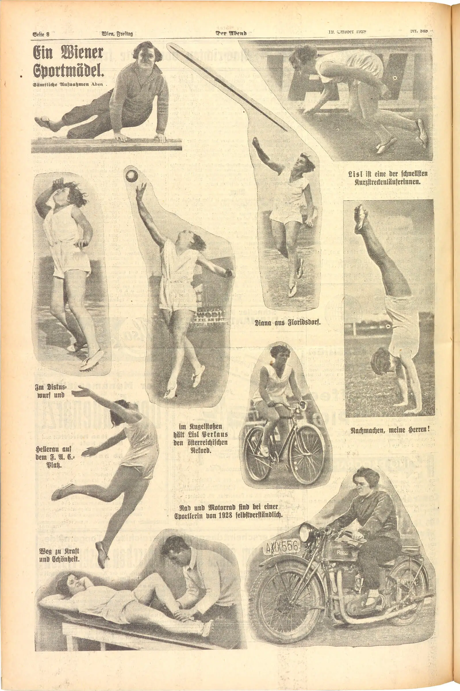 „Der Abend“, 19. Oktober 1928, ANNO/ÖNB