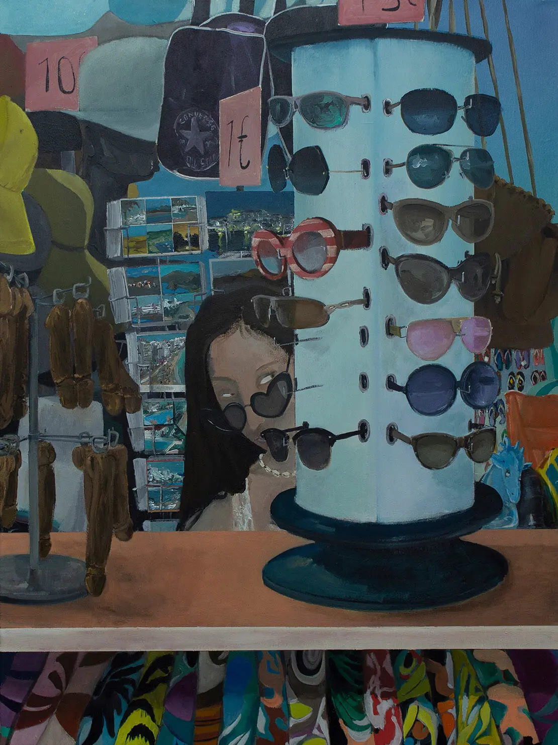 Tim Sandow: Leavin Trunk, 2020, 120 x 90 cm, Foto: Galerie Droste   