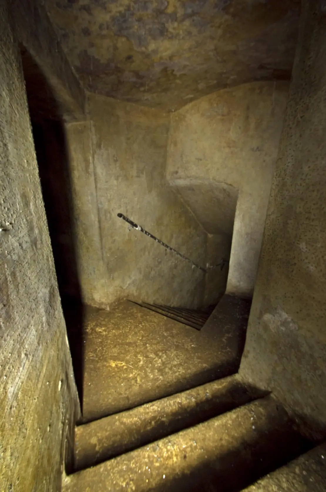 Ganglabyrinth um den Schotterfang. Foto: Thomas Keplinger