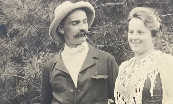 Julius und Olga Tandler, 1900er Jahre