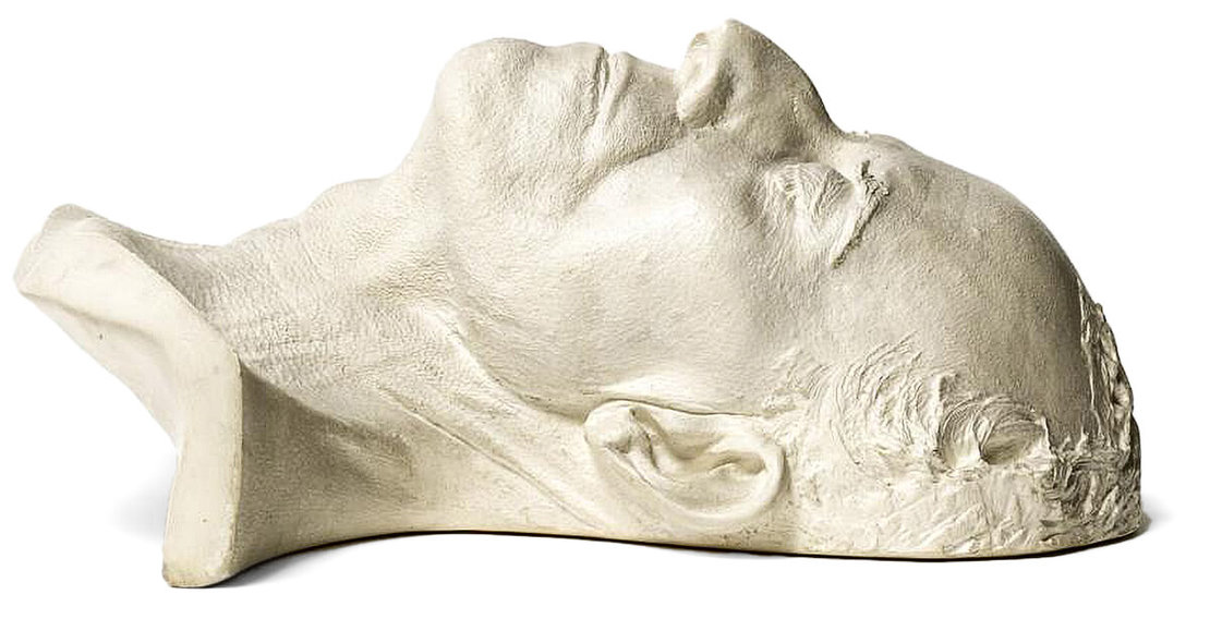 Gustav Mahlers Totenmaske, abgenommen vom Künstler Anton Sandig, Wien Museum 