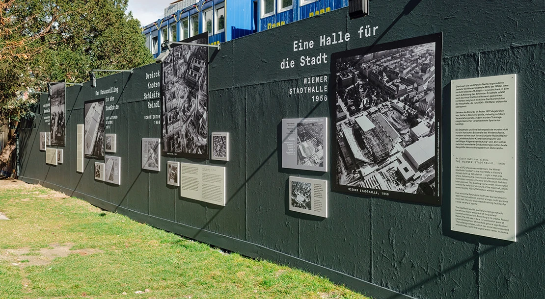 Wien Museum Karlsplatz Open Air: Stadt Luft Bild, Ausstellungsansicht, Foto: Klaus Pichler
