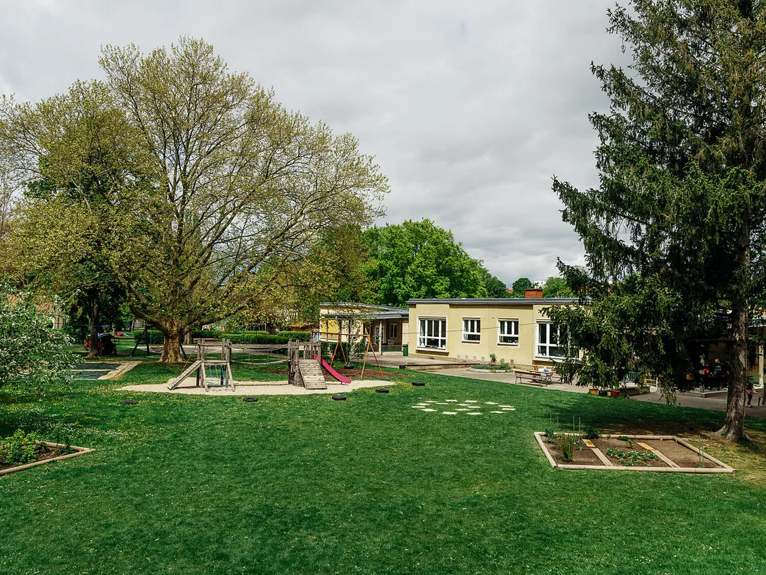 Kindergarten der Siedlung Siemensstraße, 2020, Foto: Klaus Pichler/Wien Museum  